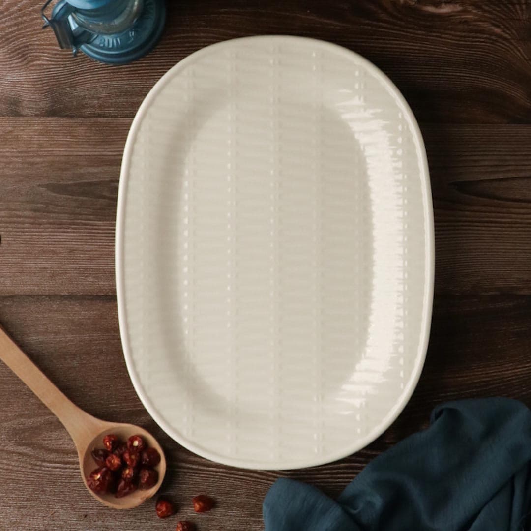 Large Oval Plate