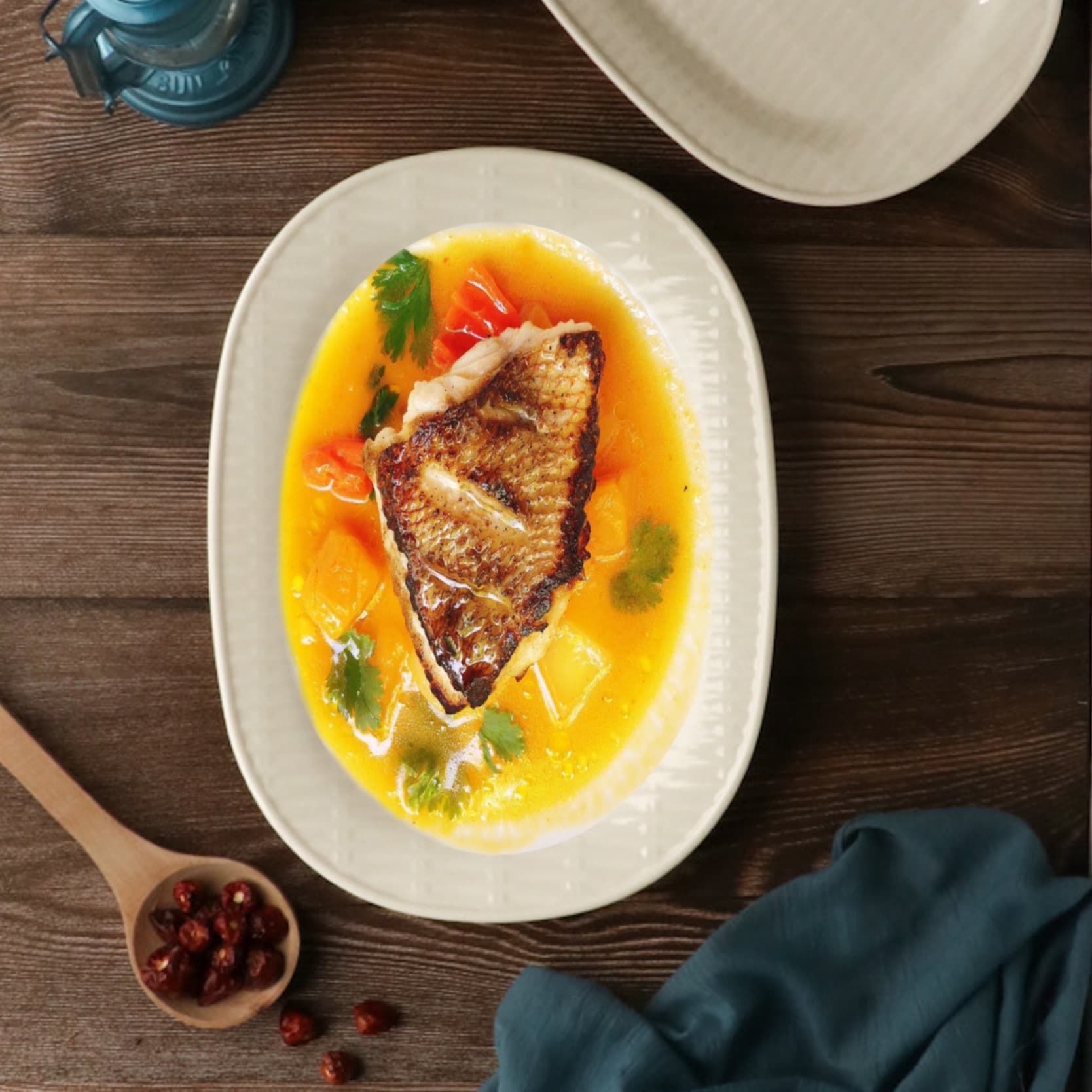 Medium Oval Plate - 2